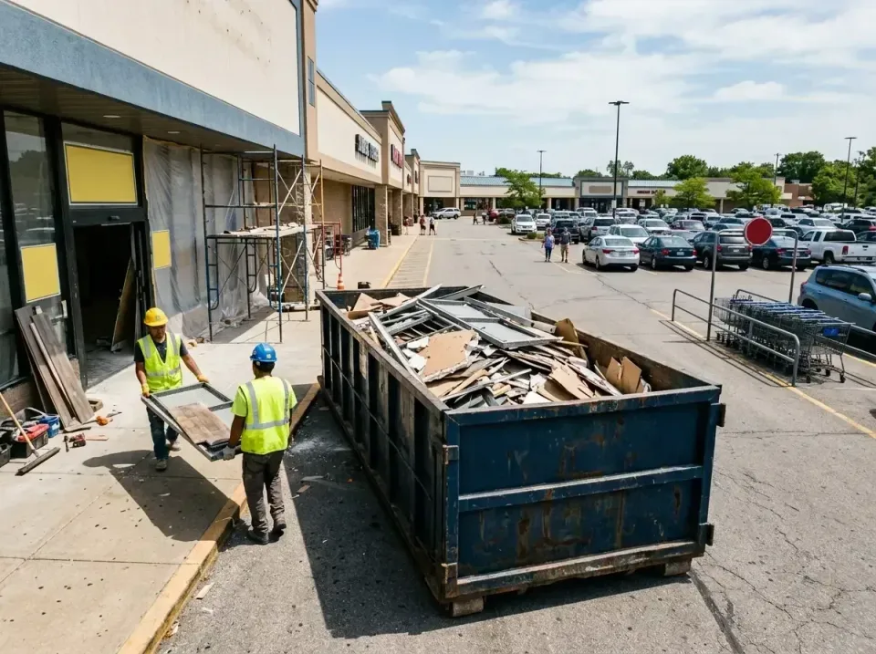 retail-store-renovation-debris-003 — frequently asked questions, Roll-off Dumpster Rentals in Universal City, TX